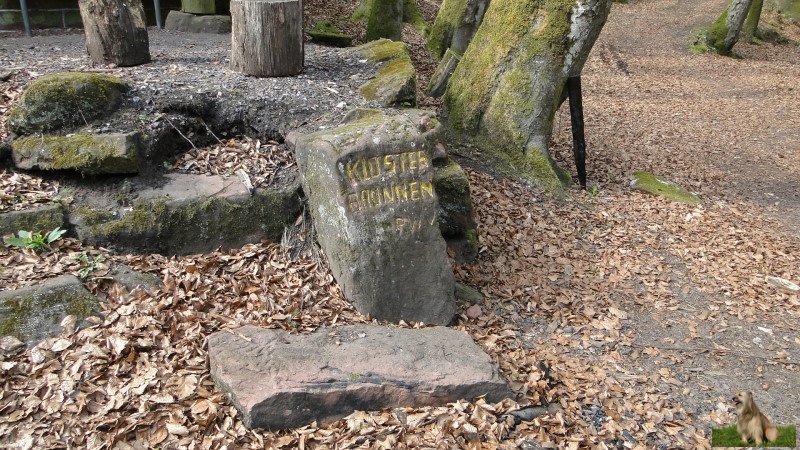 Ritterstein Nr. 036-2 Klosterbrunnen.JPG - Ritterstein Nr.36 Klosterbrunnen